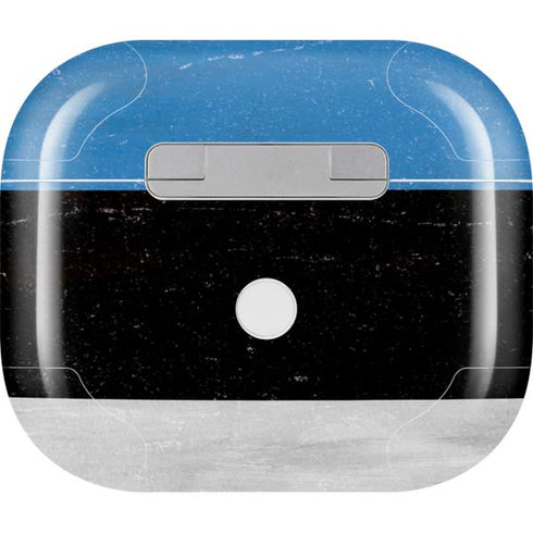Estonia Flag Distressed Apple AirPods (3rd Gen 2021) Skin